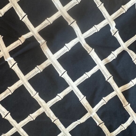 Brooks Brothers Women's Preppy Navy & White Bamboo Print Pajama Shorts Set, XS - Picture 11 of 12